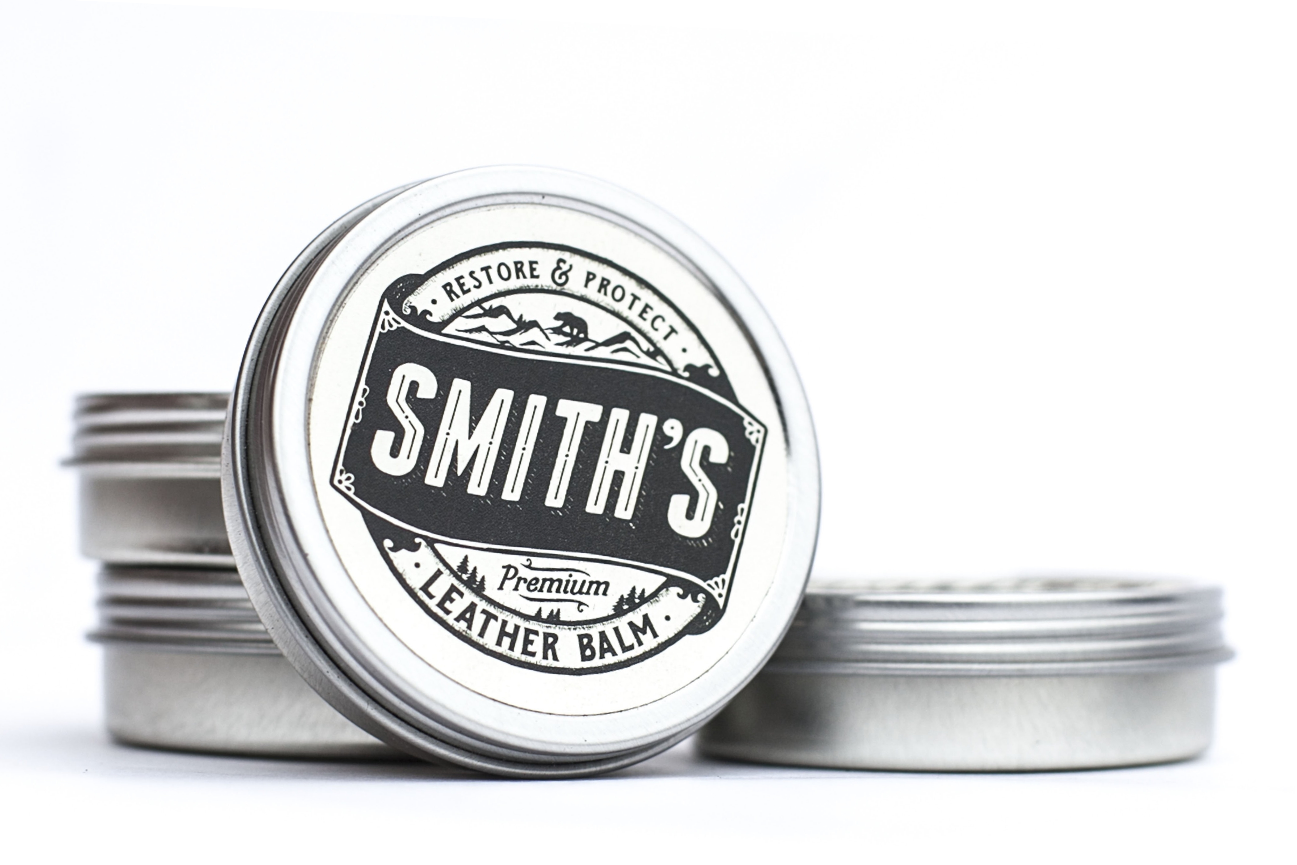 Smith's Leather Balm 1 ounce tin