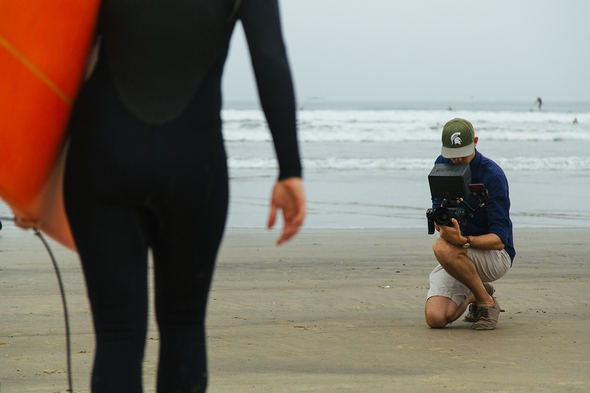 Caleb Wojcik Filmmaking Videographer Ocean Surf Shot