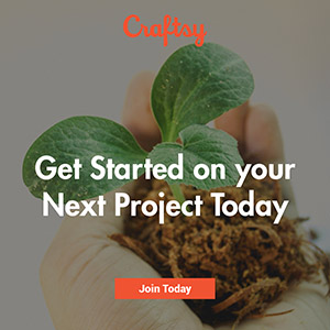 Craftsy.com promo image plant gardening