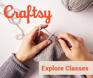 Craftsy.com promo image knitting