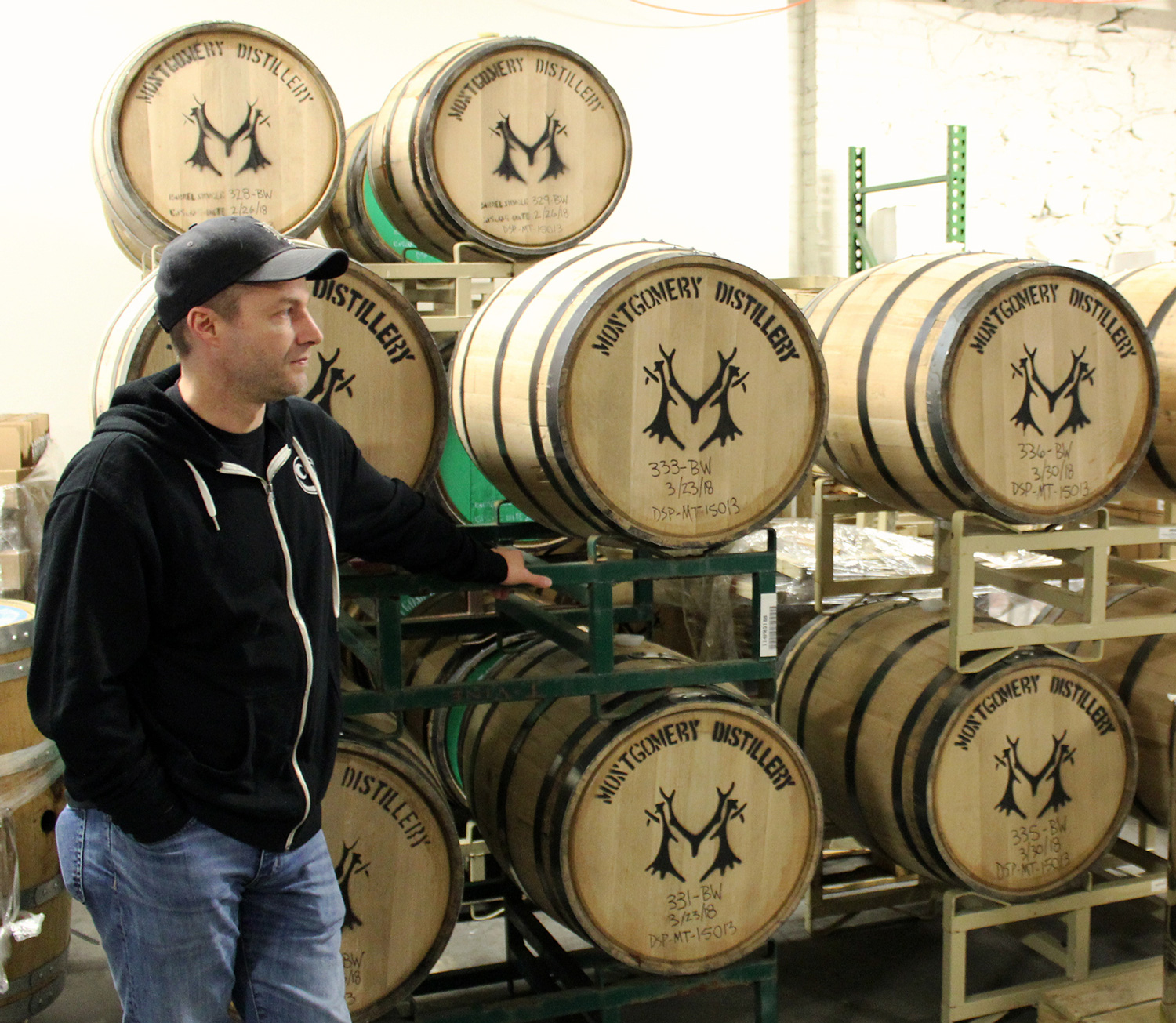 Ryan Montgomery, founder of Montgomery Distillery